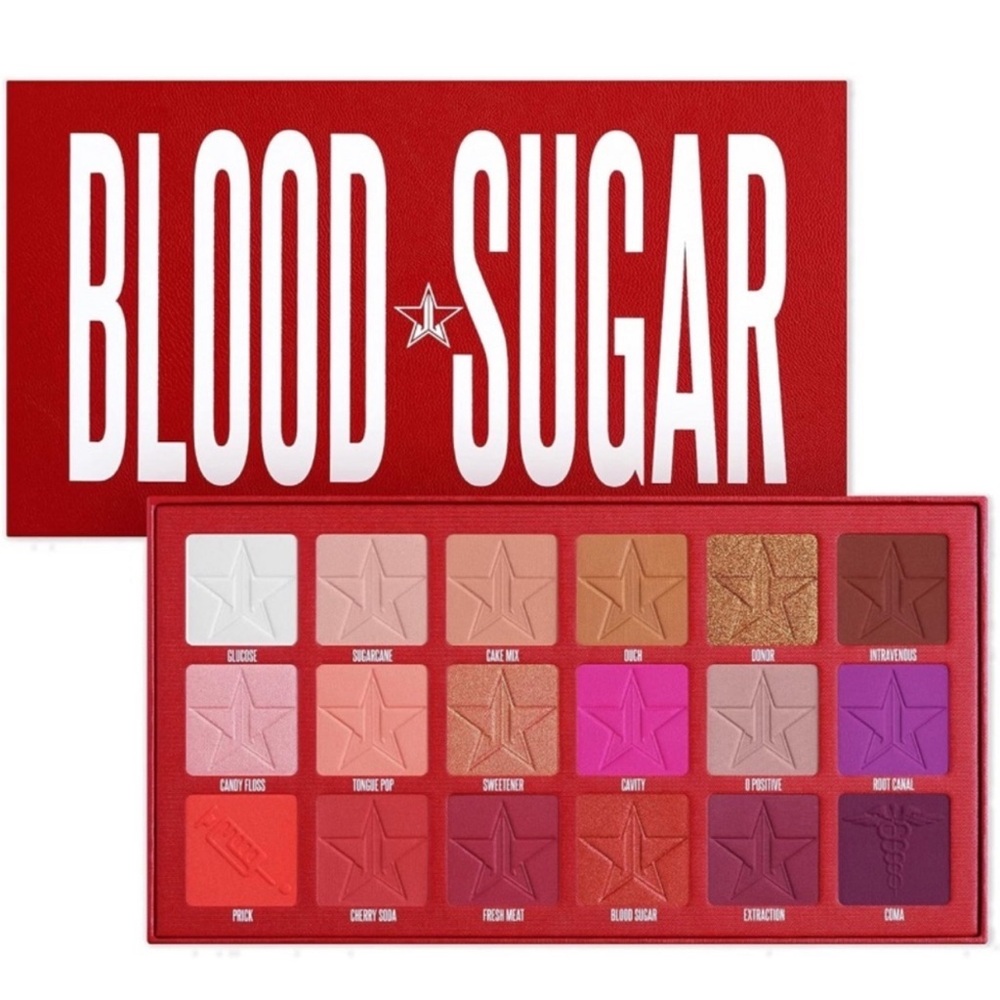 Jeffree Star Blood Sugar Palette - BNIB